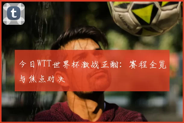 今日WTT世界杯激战正酣:赛程全览与焦点对决