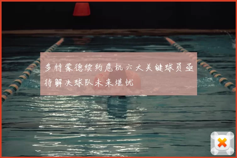 多特蒙德续约危机六大关键球员亟待解决球队未来堪忧